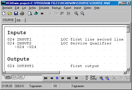 Crossreference from first project