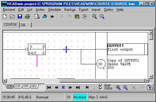 Output reference